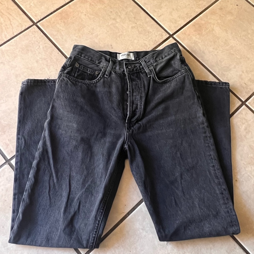 Agolde Black high rise Jeans